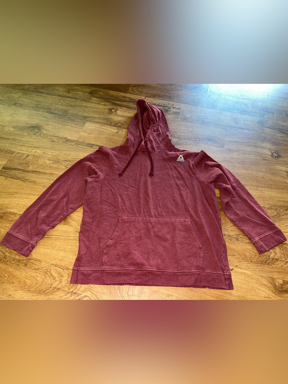 Reebok Red Hoodie Men’s XL Sweatshirt